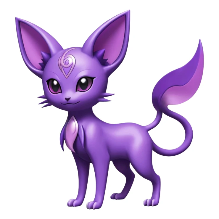 Shiny Espeon-Noibat-Hybrid (Full body) sticker