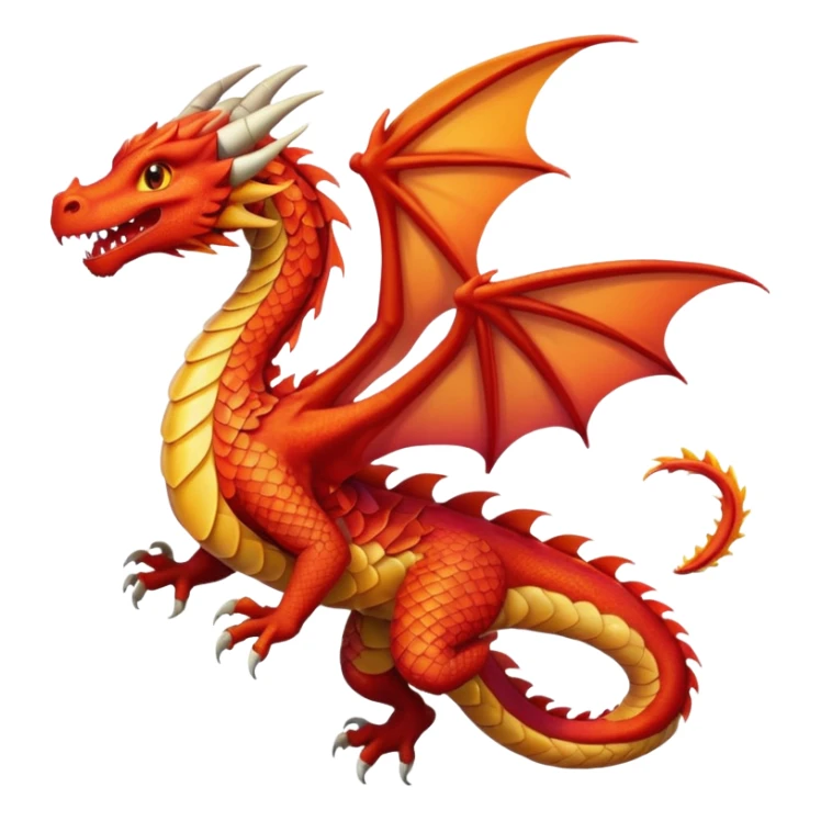 Flying Dragon in Baku sticker