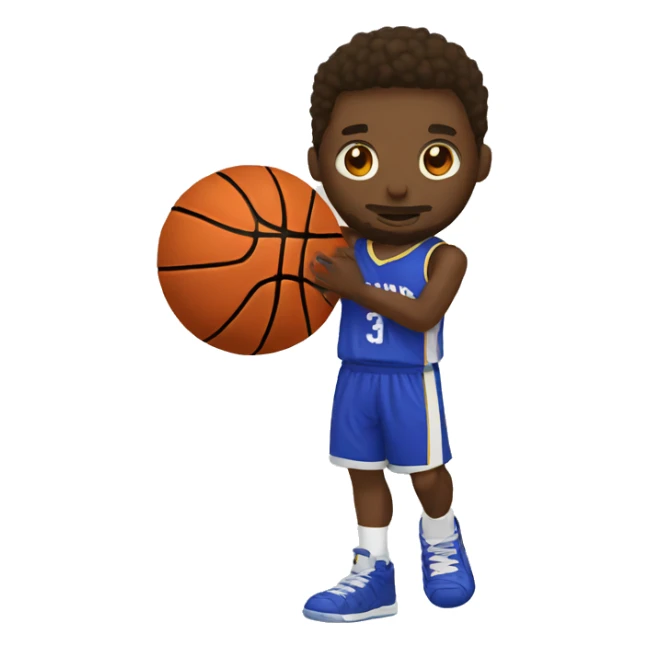 discord avatar with basket ball, with background basketball sticker