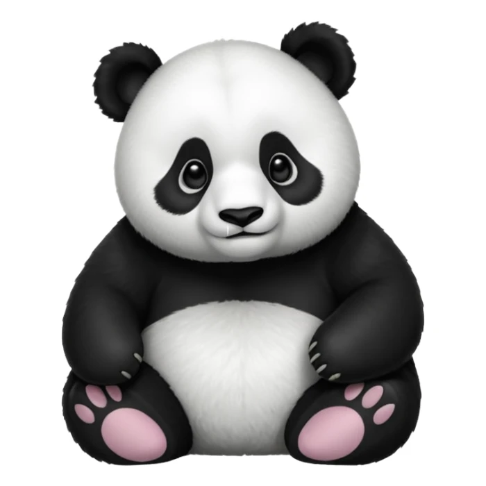 panda féminin dans le palais impérial sticker