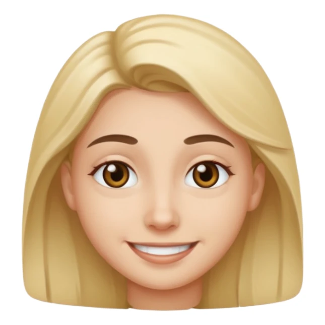 Emoji de ojeras con una sonrisa  sticker
