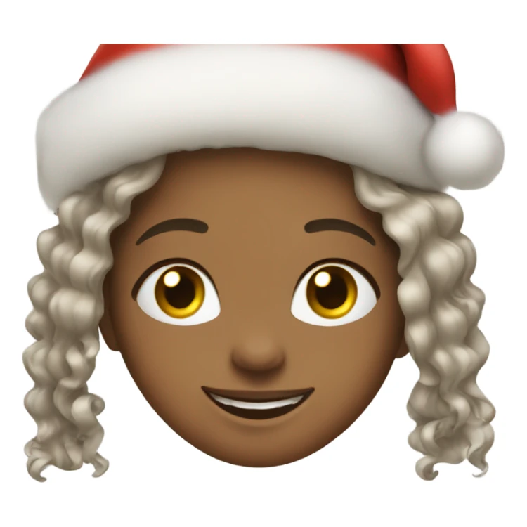 Happy Girl in Christmas  sticker