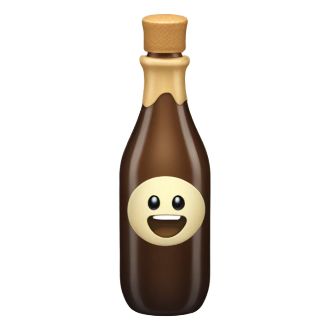 Vanilla bottle sticker