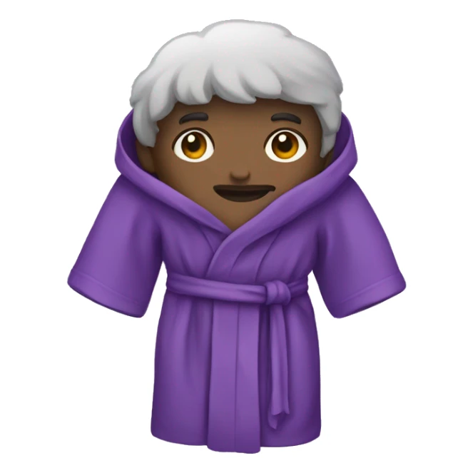 Purple robe sticker