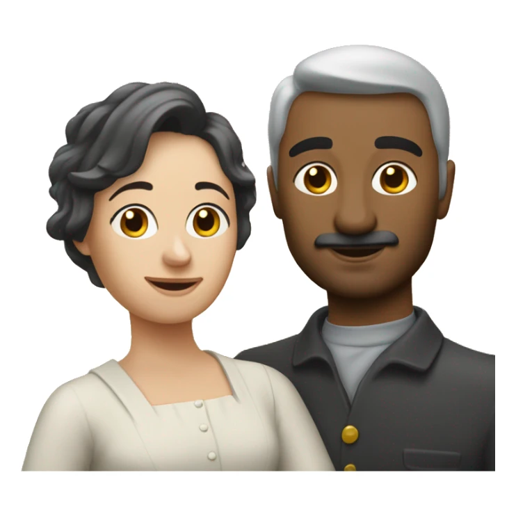 Vrouw met armen in de mauwen sticker