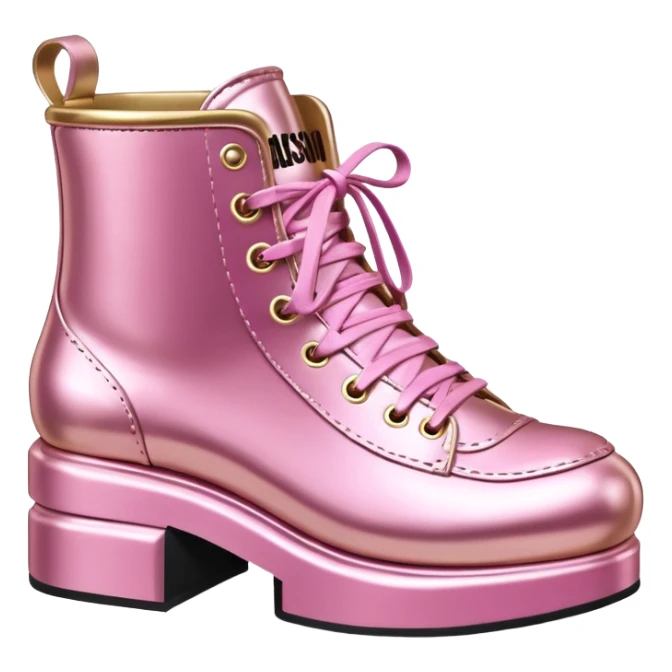 Moschino style spam can shoe sculpture  sticker