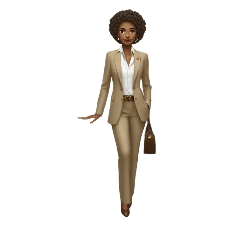Ralph Lauren woman working  sticker