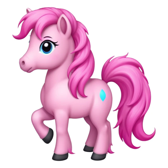 Pink pony club sticker