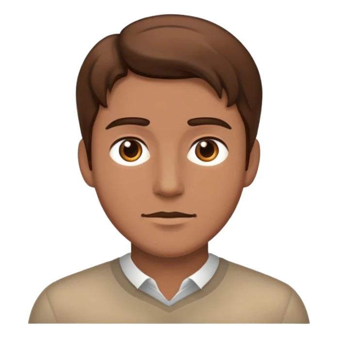 bisabuelo pelo marron sticker