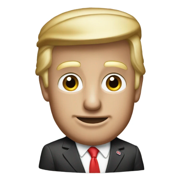 Donald trump, wearing Ohio state hat sticker