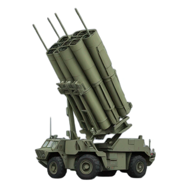 American patriot missile launcher sticker