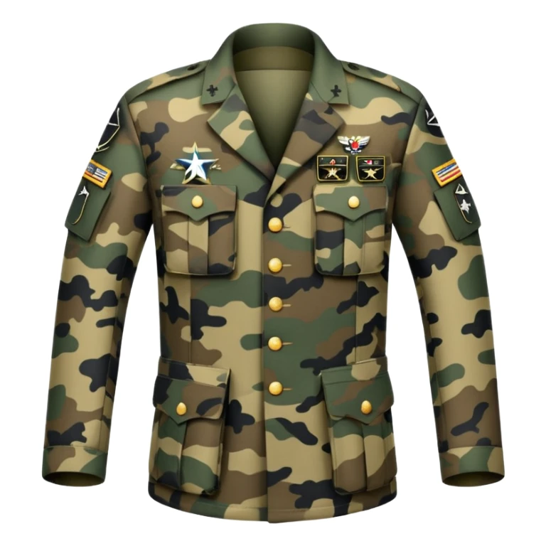 combine U.S. army acu with AGSU half and half sticker