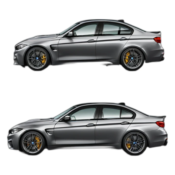 BMW m3 f80 gris nardo sticker