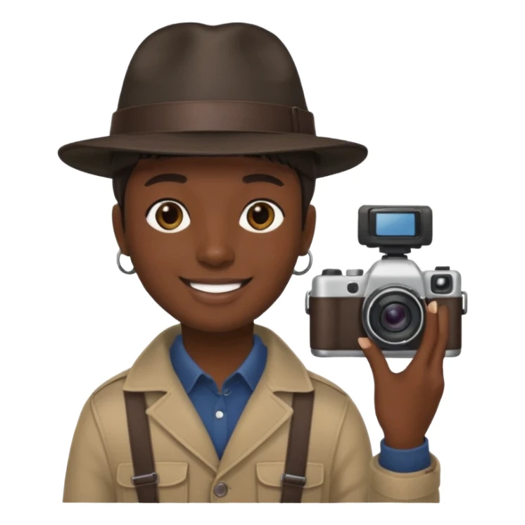 black Street Photographer sticker