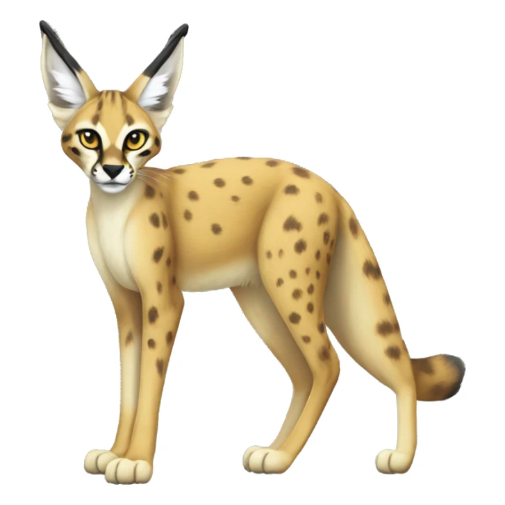 Sergal-Serval-Caracal-Vernid full body sticker