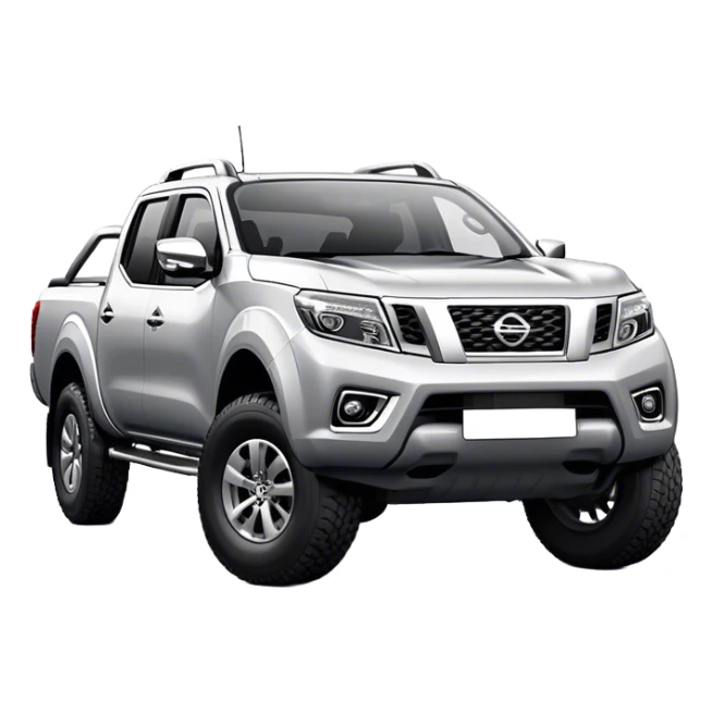 Nissan Navara - Nissan (Model Year: 2021) (Iconic colour: Silver) sticker
