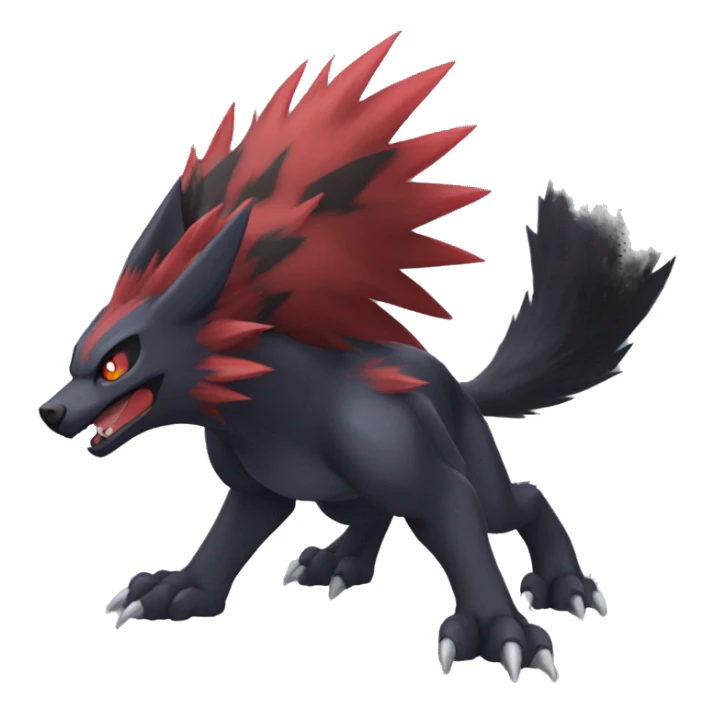 Nargacuga-Litten-Zoroark full body sticker
