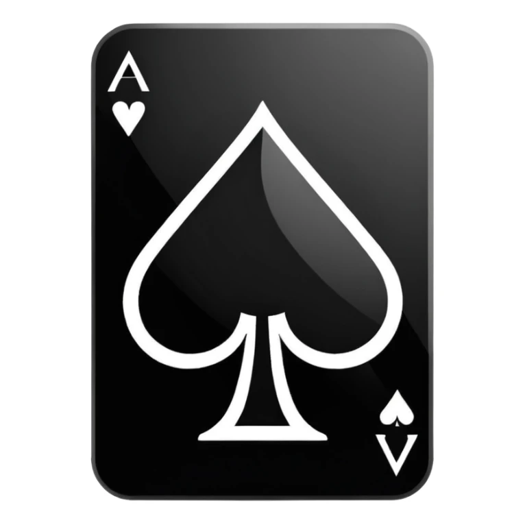symbol of spades sticker