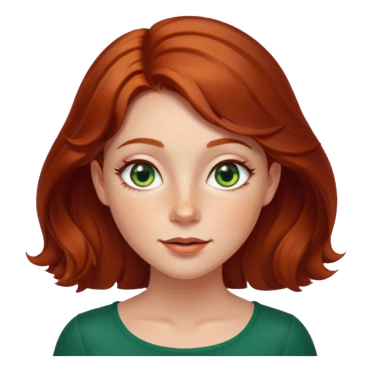 Petit sapin vert sylvestre, féminin, regard malicieux, tâches de rousseurs délicates, joues roses. Yeux de biche brillants en forme amande, yeux couleur ambre, tronc couleur acajou. Sapin en mouvement, incurvé pour un effet vivant. sticker