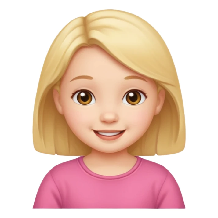 Cute girl baby cute sticker