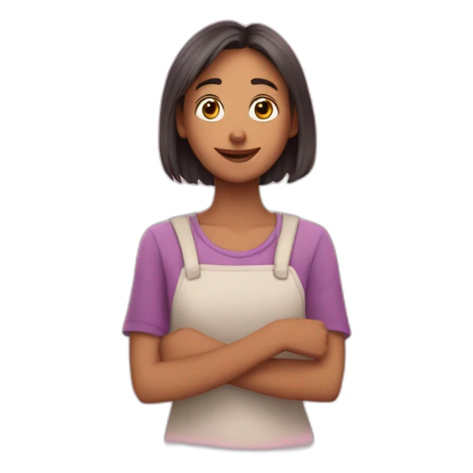 Nombre Asra hecho de corazones sticker