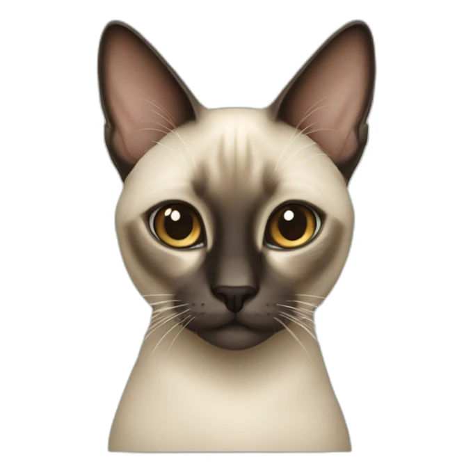 Siamese cat sticker