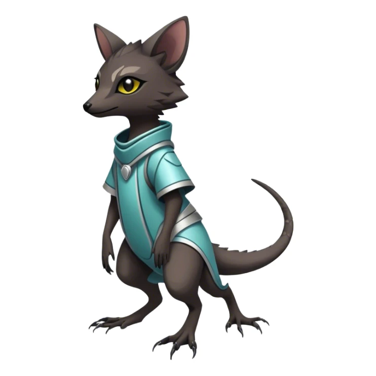 Modern Vernid-Trico- species by LiLaiRa full body  sticker
