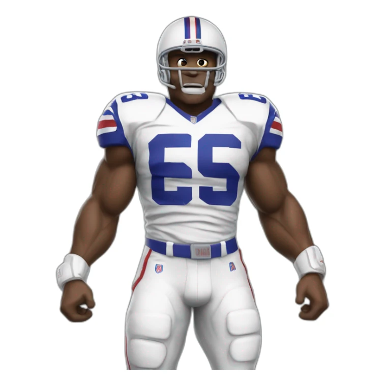 Colonels Sanders musclé sticker