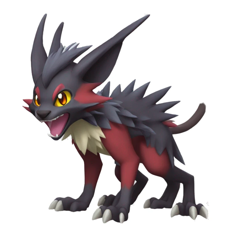 Noivern-Torracat-Zoroark full body sticker