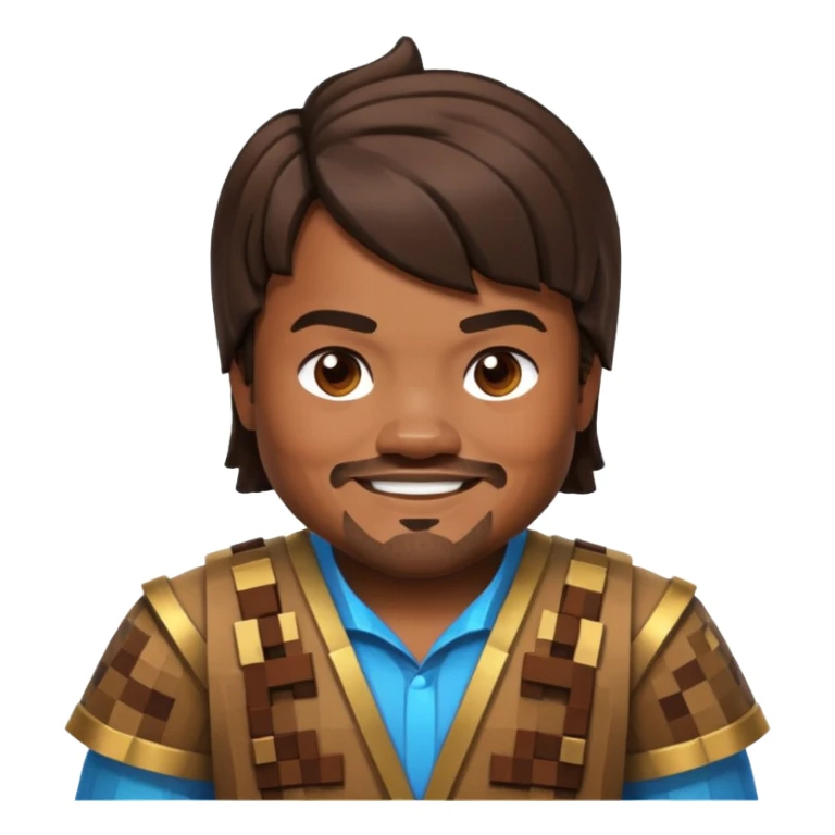 Minecraft Movie Jack Black sticker