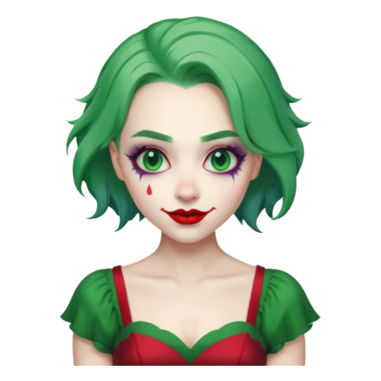 joker dress sticker