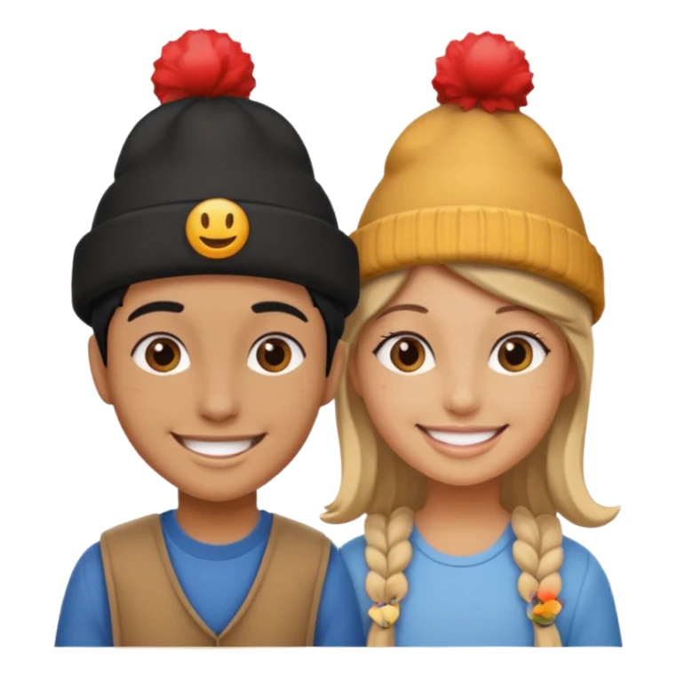 a framed photo of 2 friends in a theme park sticker