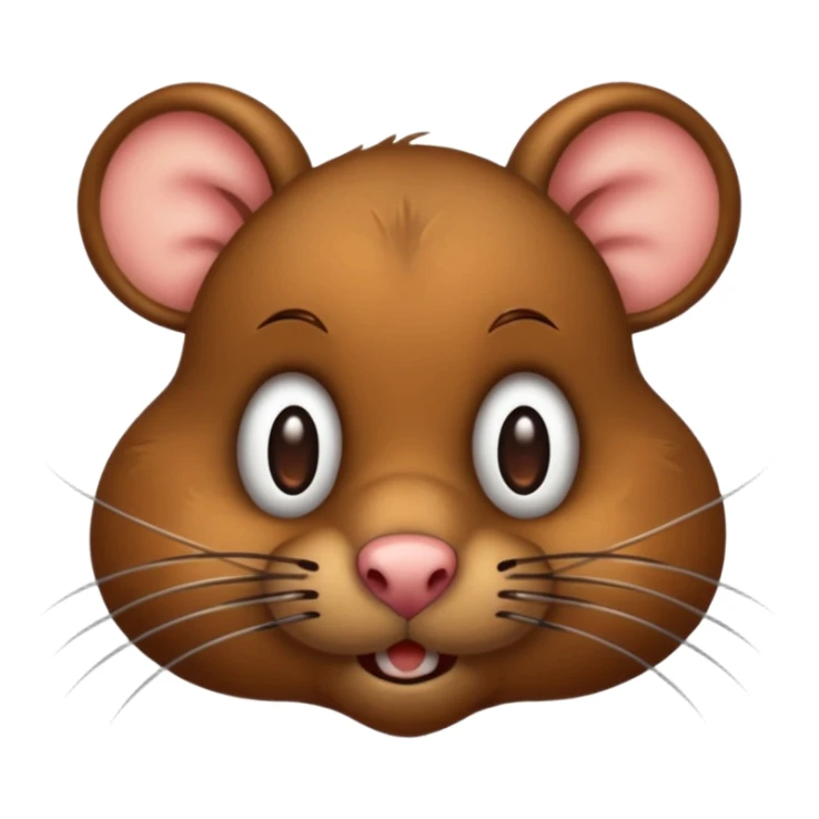 big dirty rat emoji sticker
