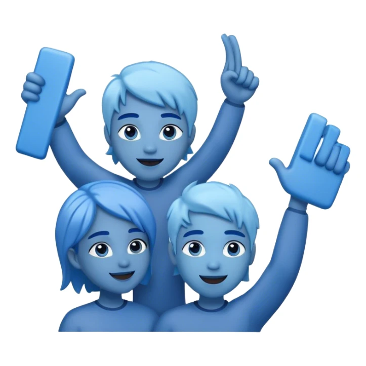 Authentic blue circle people connection. Instead of "networking," it's about cultivating meaningful relationships, being transparent, and lifting each other up. sticker