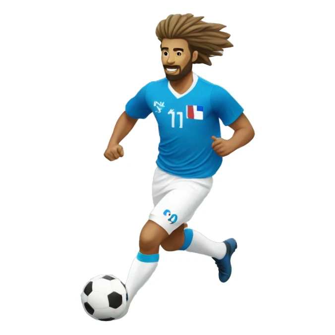 slovenian player running with ball wearing white yearsey sticker