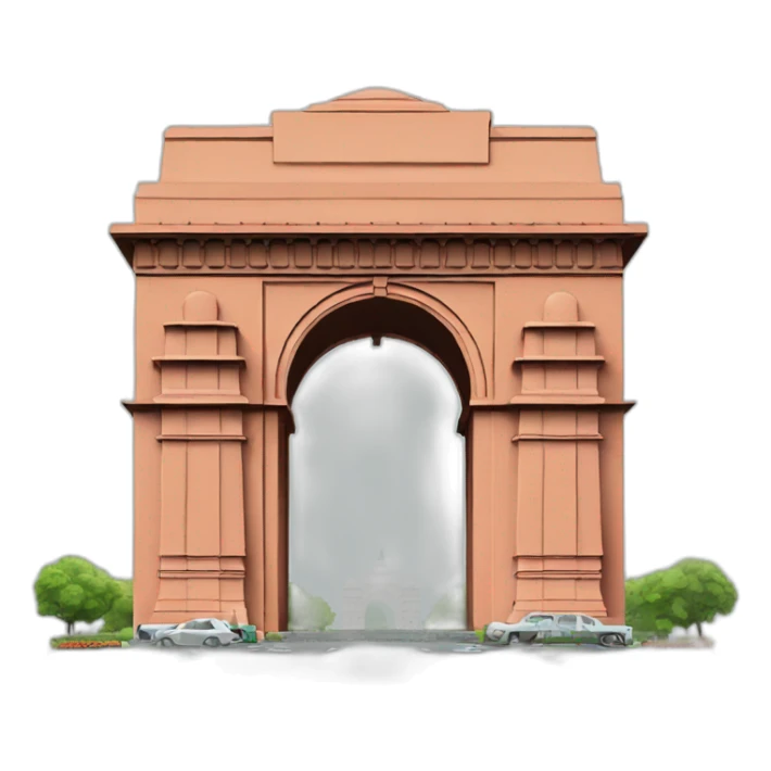 India gate sticker