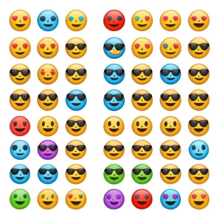 Crea emojis de diseño artístico  sticker