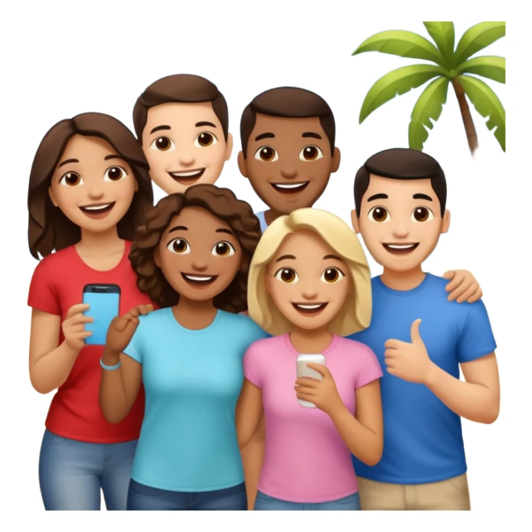 amigos puerto riqueños fuera del campus sticker