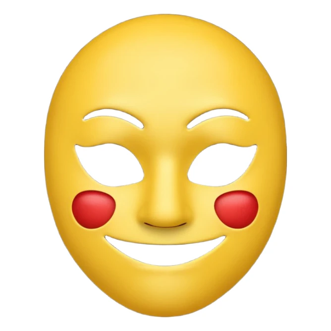 Eu quero um emoji😔 a usar uma mascara🙂 sticker