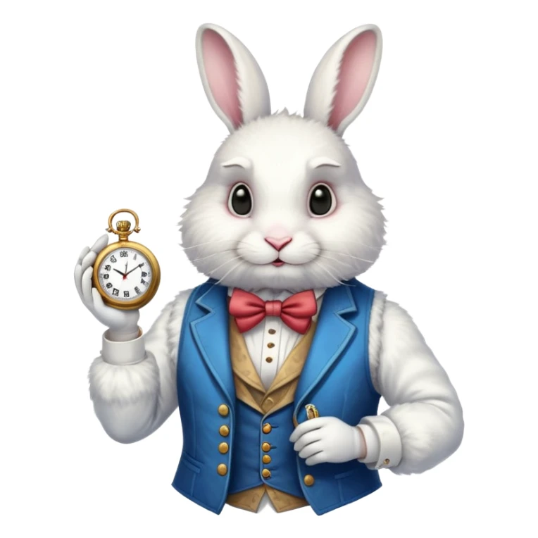 White Rabbit from Alice in Wonderland sticker