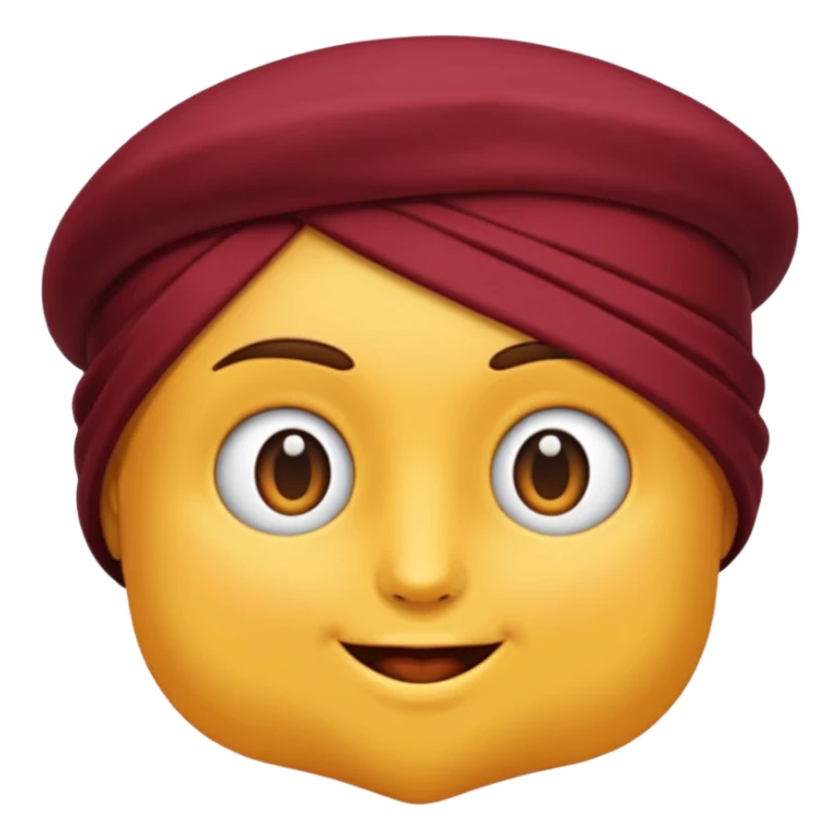 Bordo kalp emoji sticker