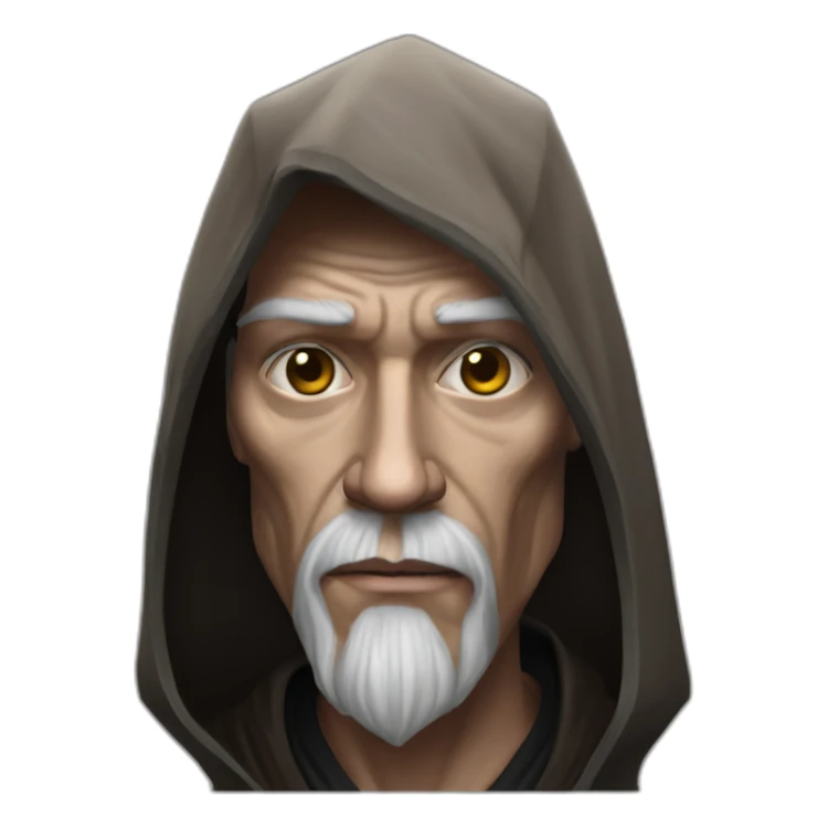hyperrealist sith jedi in world of warcraft sticker