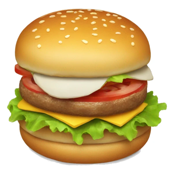 Hamburger, maison sticker