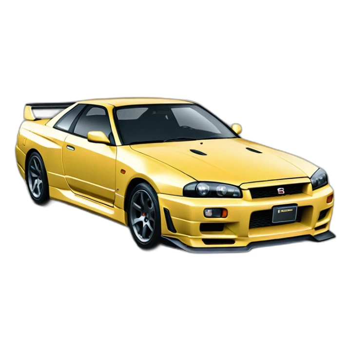 Nissan Skyline GTR V-Spec 1999 sticker