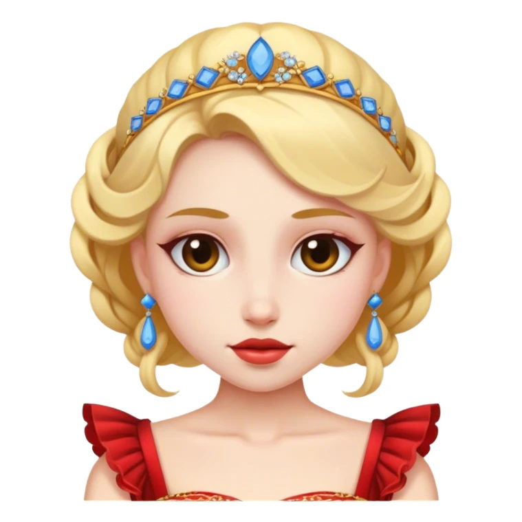 Peranses wearing a special dress  sticker