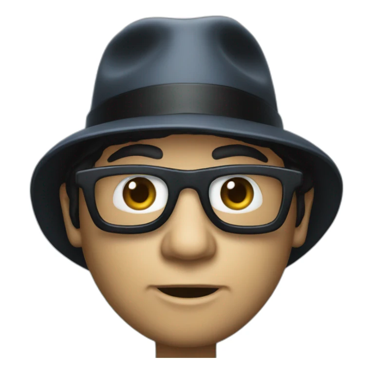 elwood blues from the blues brothers sticker