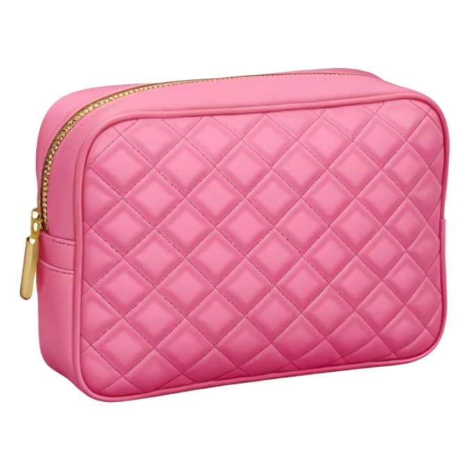 stoney clover lane makeup bag with no patches on it and no handle sticker