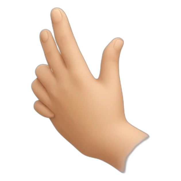 Emoji cœur avec les mains ému sticker