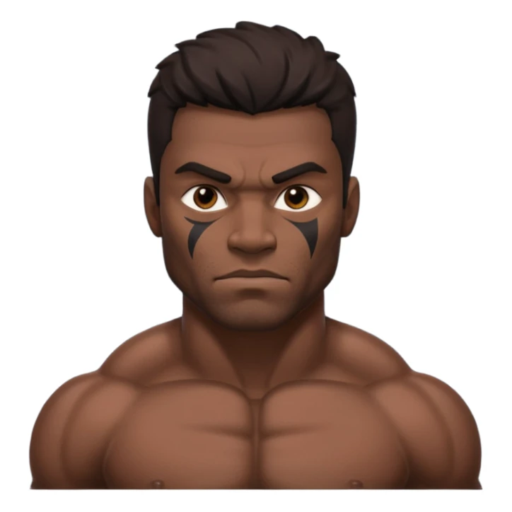 PHILIPPINE MYTHICAL CREATURE KAPRE BUT MASCULINE AND HUNK sticker