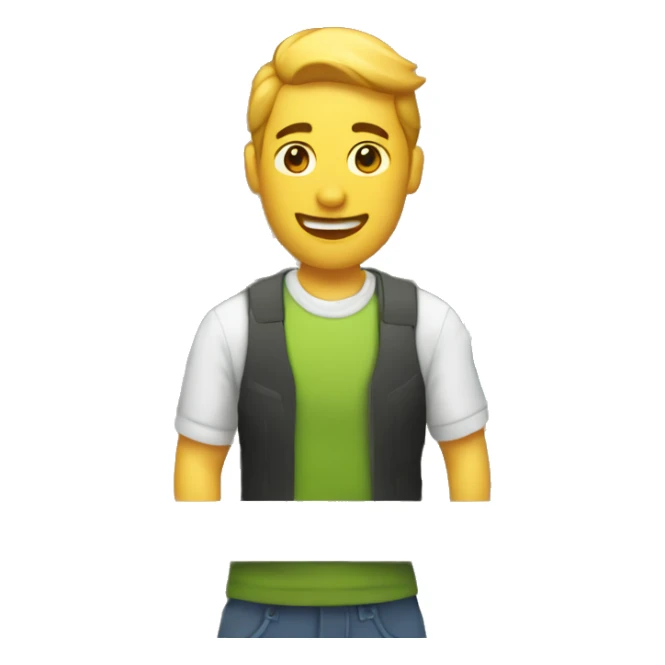 Trabajadores en una tienda de venta de telefonos sticker